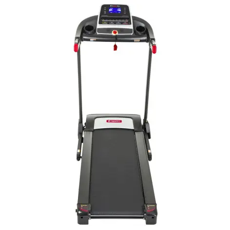 Tapis roulant pliable avec roues de transport pour salle de sport ou homegym. - vue 3