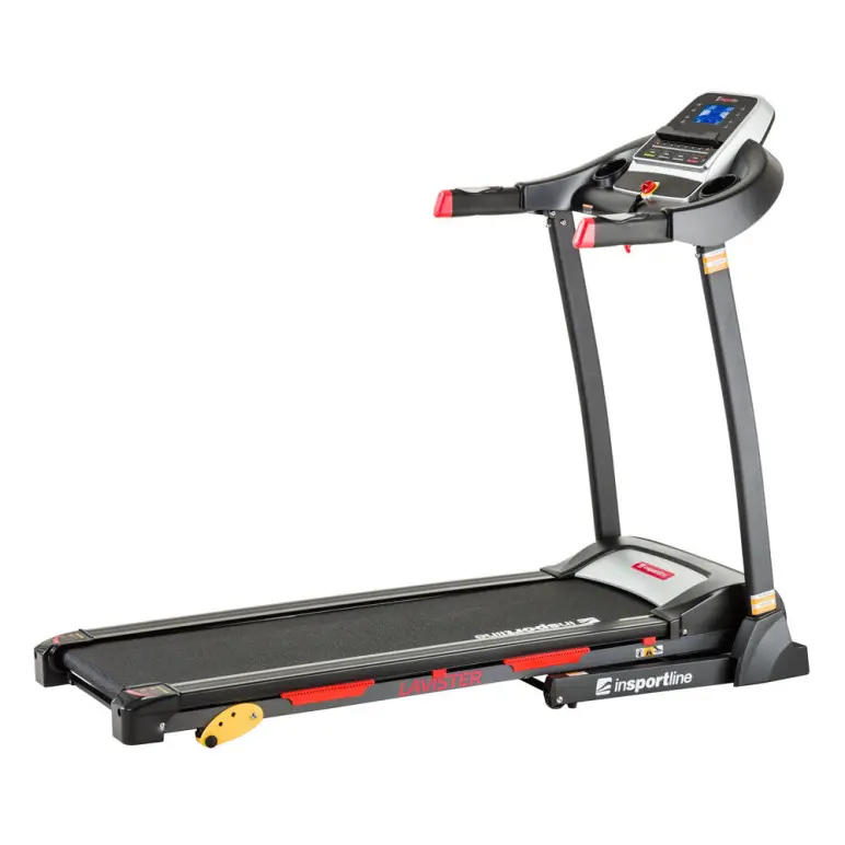 Tapis roulant pliable avec roues de transport pour salle de sport ou homegym.