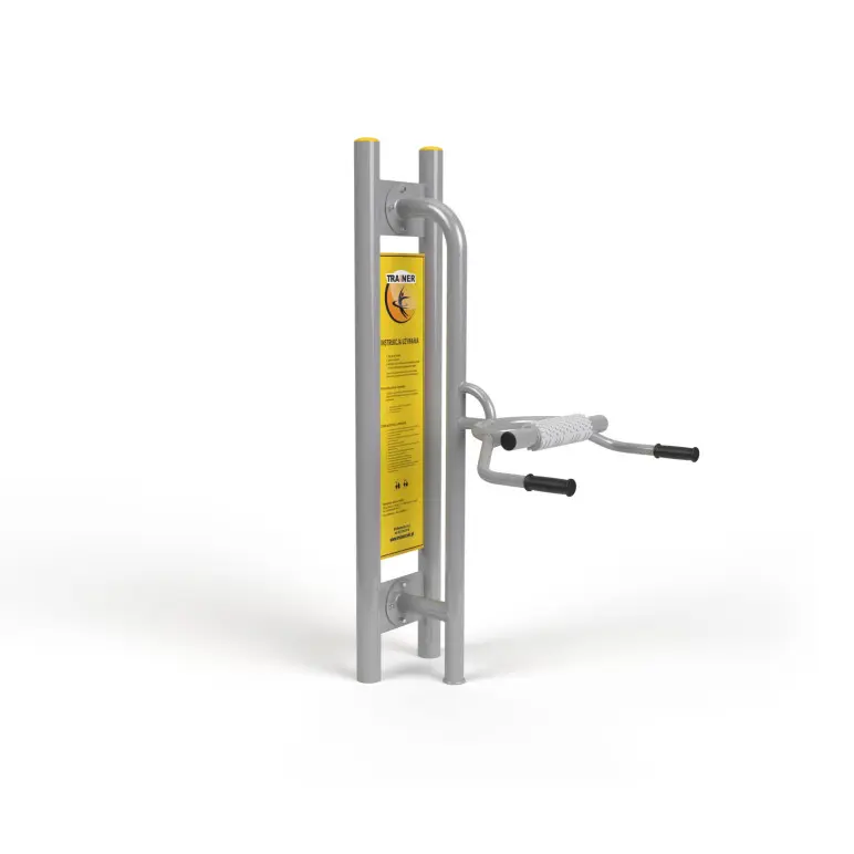 Structure de massage en plein air pour parcours santé