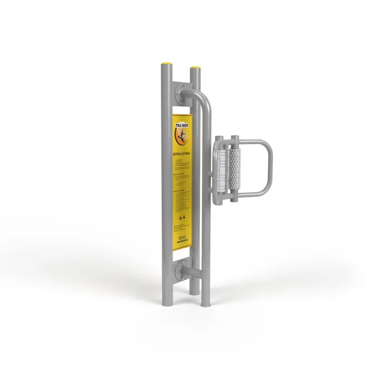 Station de massage horizontale pour parcours santé en plein air