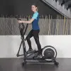 Vélo elliptique pour session de cardio en homegym avec poignées en caoutchouc. - vue 11