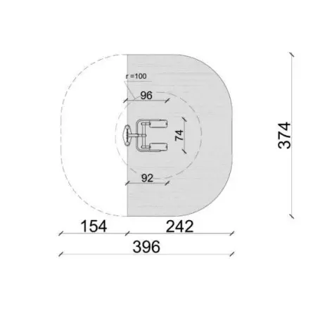 Station de fitness Stepper en plein air - vue 4