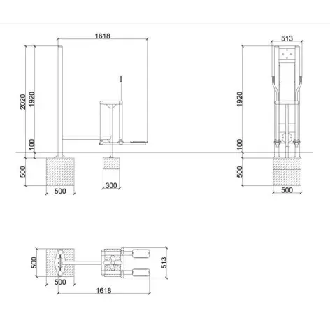 Station de fitness pour aire de street workout - vue 3