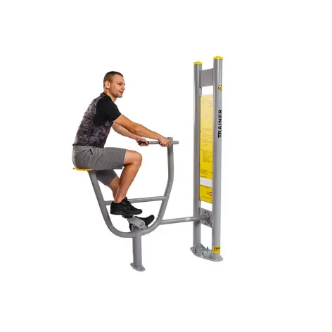 Station de musculation et cardio outdoor pour aire de street workout - vue 2