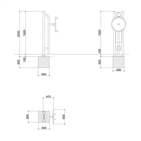 Atelier de musculation outdoor pour mobilité réduite - vue 2