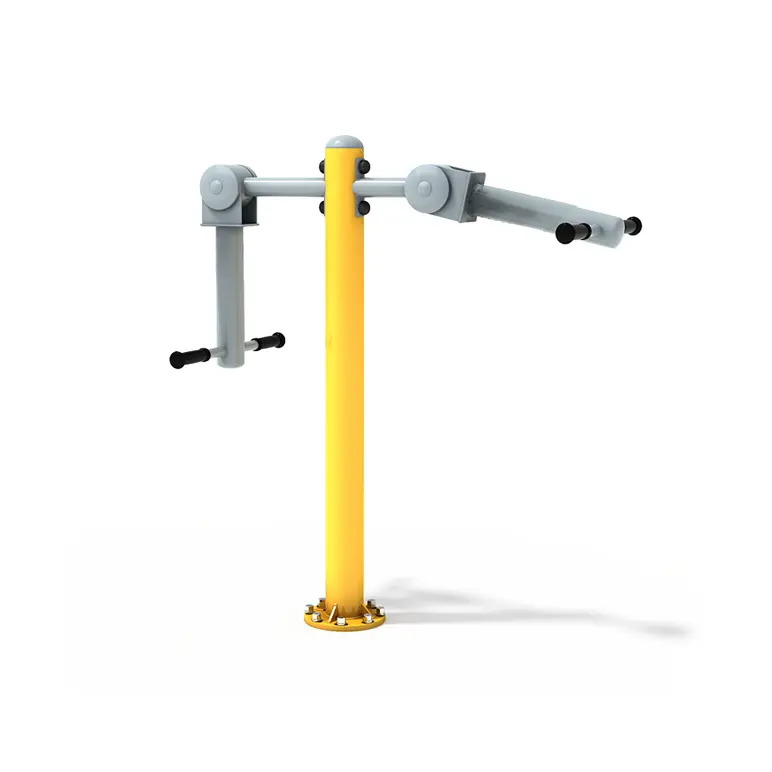 Agrès de fitness multi-utilisateurs outdoor pour mobilité réduite