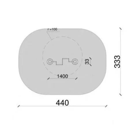 Station de fitness en plein air pour mobilité réduite - vue 4