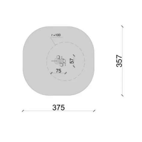 Equipement sportif outdoor pour personnes en chaise roulante - vue 3