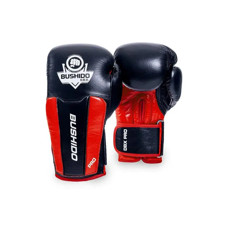 Paire de gants de boxe professionnels 100% cuir