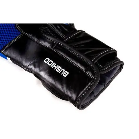 Paire gants de boxe professionnelle bleue - vue 3