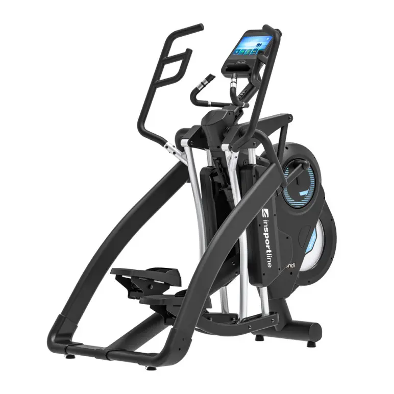 Vélo elliptique pro au design moderne et sportif avec résistance modulable.