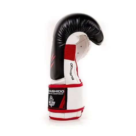 Paire gants de sports de combat en cuir synthétique - vue 2