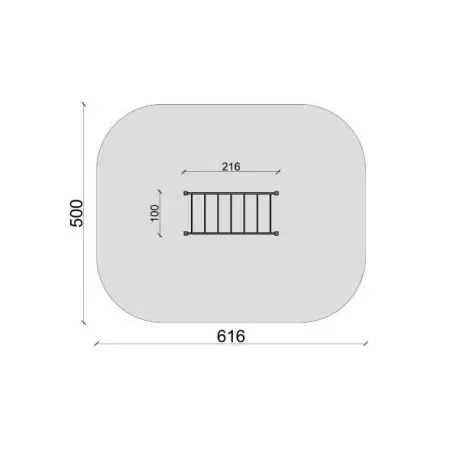 Echelle de street workout pour callisthénie - vue 2