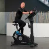 Vélo d'appartement pour séance de cardio avec moniteur de fréquence cardiaque. - vue 9