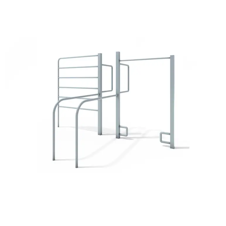 Grande structure multipostes d'entraînement de Street Workout et de Callisthénie complet en plein air