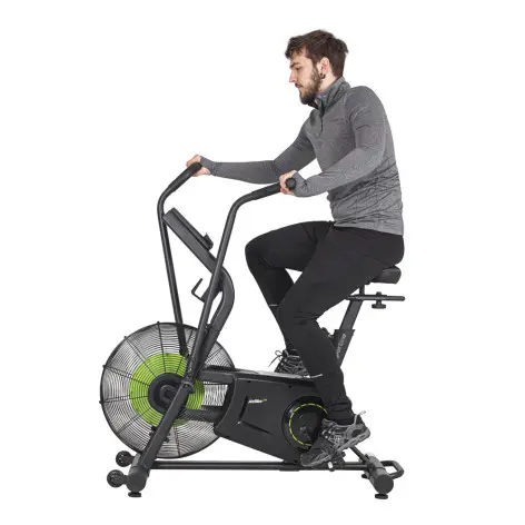 Vélo Air Bike ultra performant pour training en salle de sport personnelle ou professionnelle. - vue 3