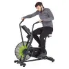 Vélo Air Bike ultra performant pour training en salle de sport personnelle ou professionnelle. - vue 2
