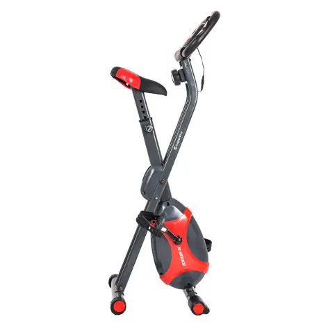 Vélo de fitness pliable avec roues de transport pour training Home-gym. - vue 3