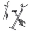 Vélo de cardio ultra compact avec structure pliable pour training Homegym.