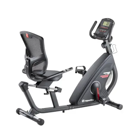 Vélo de cardio ultra stable avec siège réglable horizontalement.