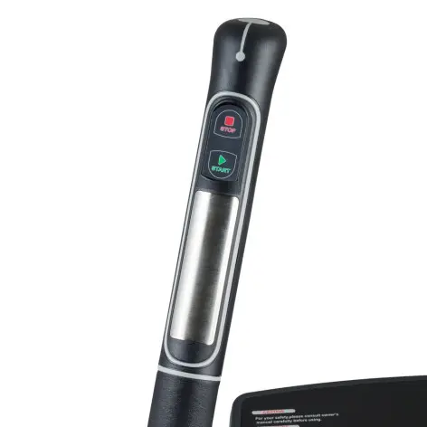 Vélo de cardio professionnel avec poignées de contrôle de la fréquence cardiaque. - vue 7