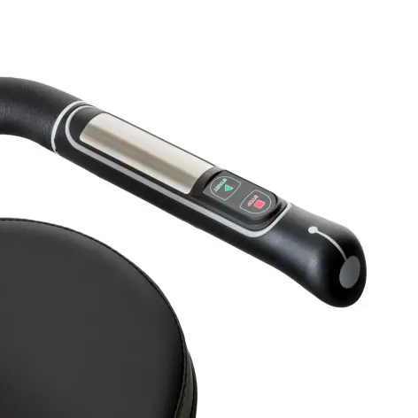 Vélo de cardio semi-allongé avec écran de contrôle et siège réglable. - vue 8