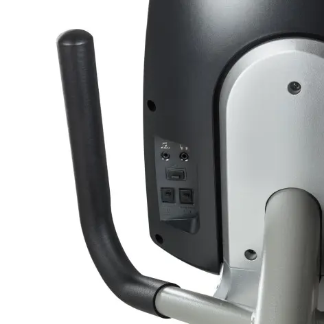 Vélo de cardio semi-allongé avec écran de contrôle et siège réglable. - vue 13