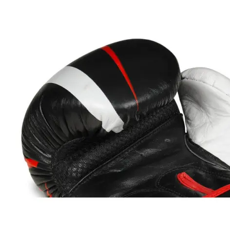 Gants de boxe professionnels en cuir naturel renforcé - vue 4
