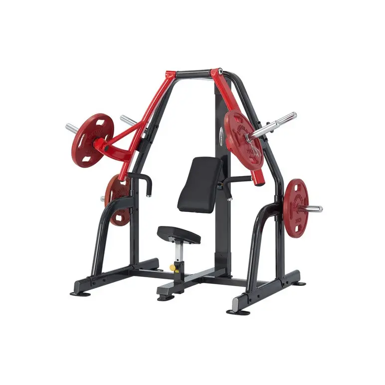 Presse pectorale inclinée à charges libres