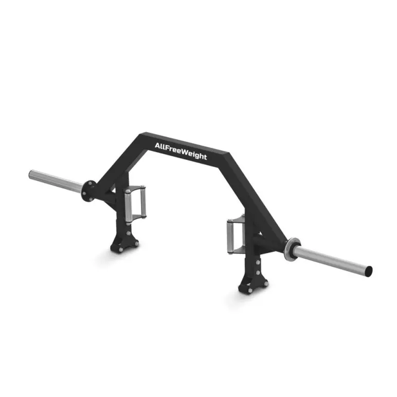 Barre olympique ouverte de deadlifting pour musculation des jambes