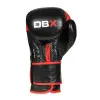 Gants de boxe et sports de combat en cuir rouge - vue 4