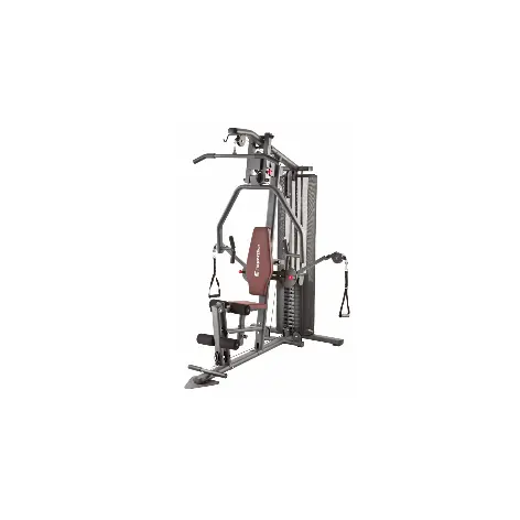 Machine de fitness et musculation à domicile multi-poste avec colonne de poids 91 kg et poulie haute / basse - vue 2
