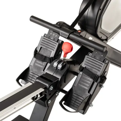 Rameur à air au design sportif pour training de cardio en salle de cross training. - vue 7