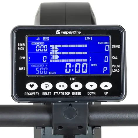 Rameur professionnel pour séance de cardio explosive en salle de fitness. - vue 5