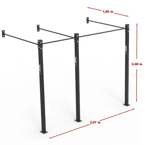 Plateforme de crosstraining à fixation murale 2 modules - vue 3