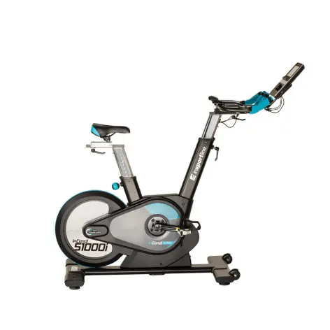 Spinning bike pour séance de cardio en intérieur en salle de sport professionnelle. - vue 2