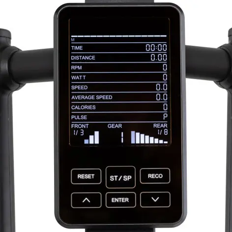Vélo de spinning connecté pour training à domicile avec siège ergonomique. - vue 4