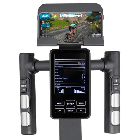 Vélo de spinning connecté pour training à domicile avec siège ergonomique. - vue 5