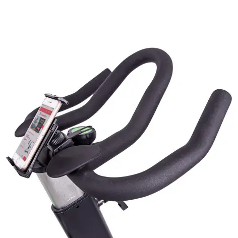 Vélo de spinning avec volant d'inertie de 20 kg pour training sportif en home-gym. - vue 4