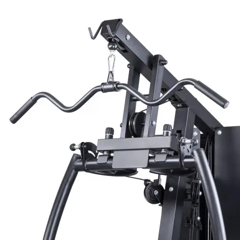 Station home-gym multiposte avec colonne de poids - vue 4