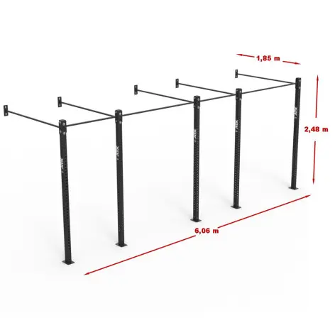 Plateforme fonctionnelle de crosstraining rig 4 modules - vue 3