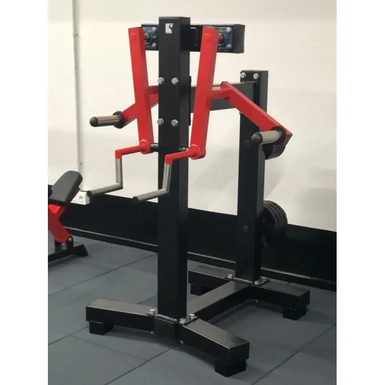 Station de musculation debout pour entraînement des épaules - élévations latérales - vue 1