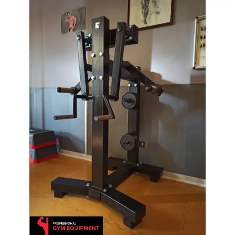 Station de musculation debout pour entraînement des épaules - élévations latérales - vue 2