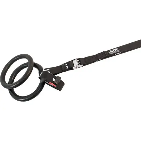 Kit anneaux de gym en plastique et sangles nylon pour crosstraining - vue 4