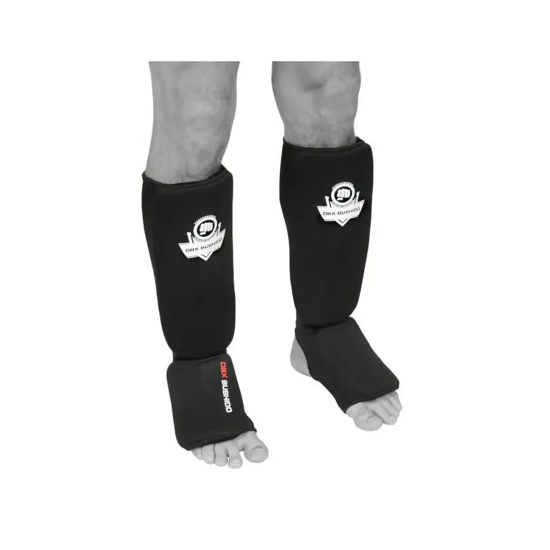 Protèges-tibias élastiques boxe et sports de combat
