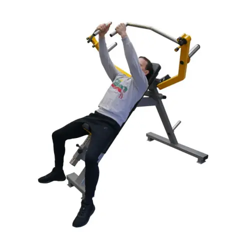 Banc de musculation incliné avec Pec Fly - Gymequip - vue 3