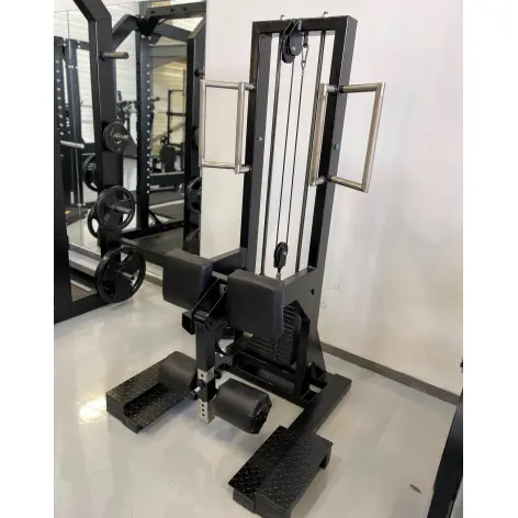 Station de musculation leg curl à charge guidée - Gymequip - vue 2