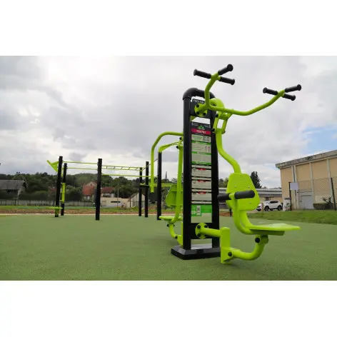 Station de musculation outdoor Push and Pull - vue 6