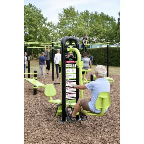 Squat machine - Street workout - vue 3