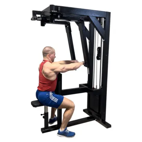 Station de musculation pour training deltoïdes arrières. - vue 3